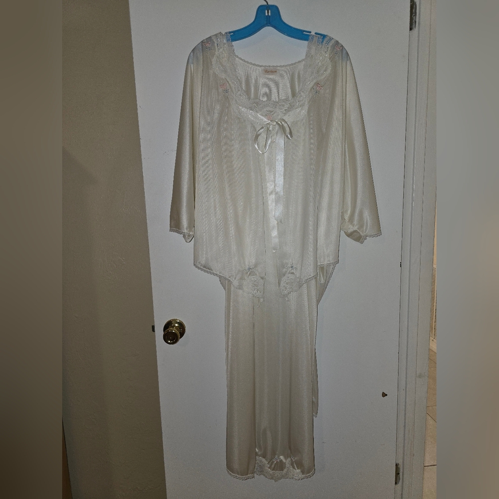 Vintage 2 Piece Womens Barbizon Nightgown, Negligee, Sz M Sexy!!